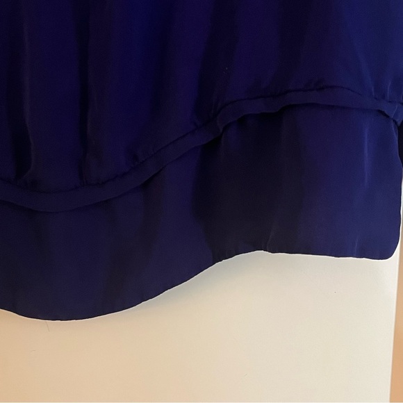 Vintage 💯 Silk Plum Purple Blouse - Picture 7 of 9